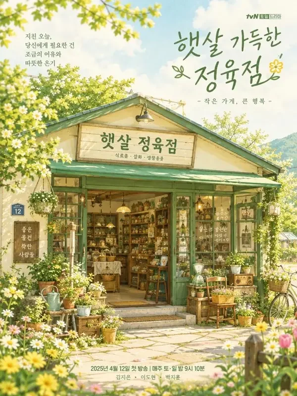 《春日杂货铺》短剧封面 - 快看短剧秒播极速网治愈系治愈短剧
