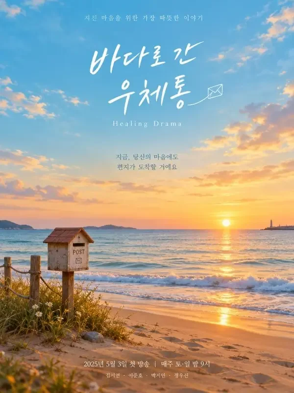 《海边来信》短剧封面 - 快看短剧秒播极速网情感日常治愈短剧